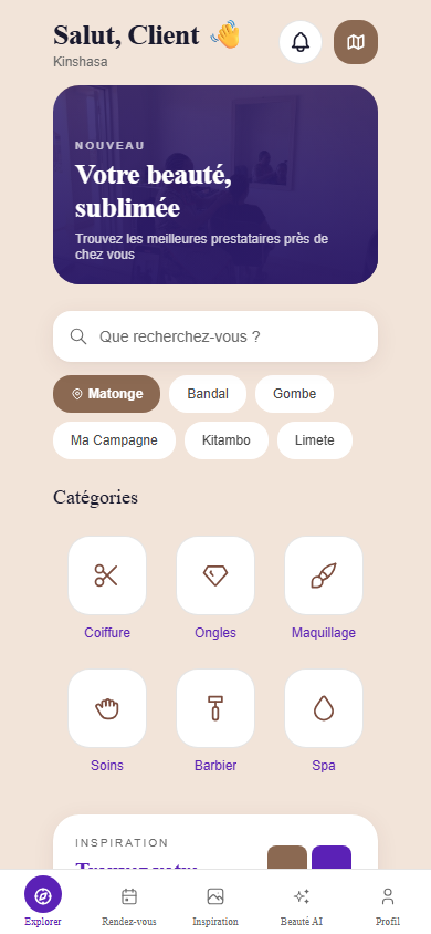 Tokoss Explorer - Marketplace beauté